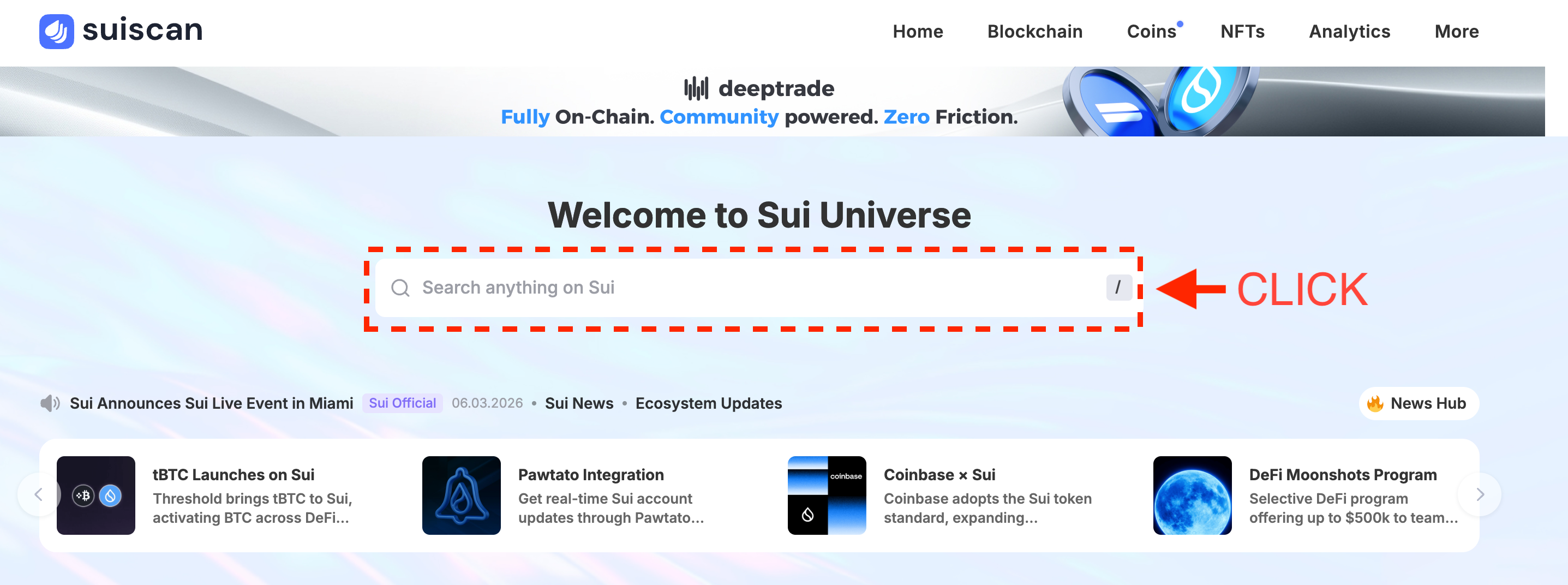 Suiscan Devnet