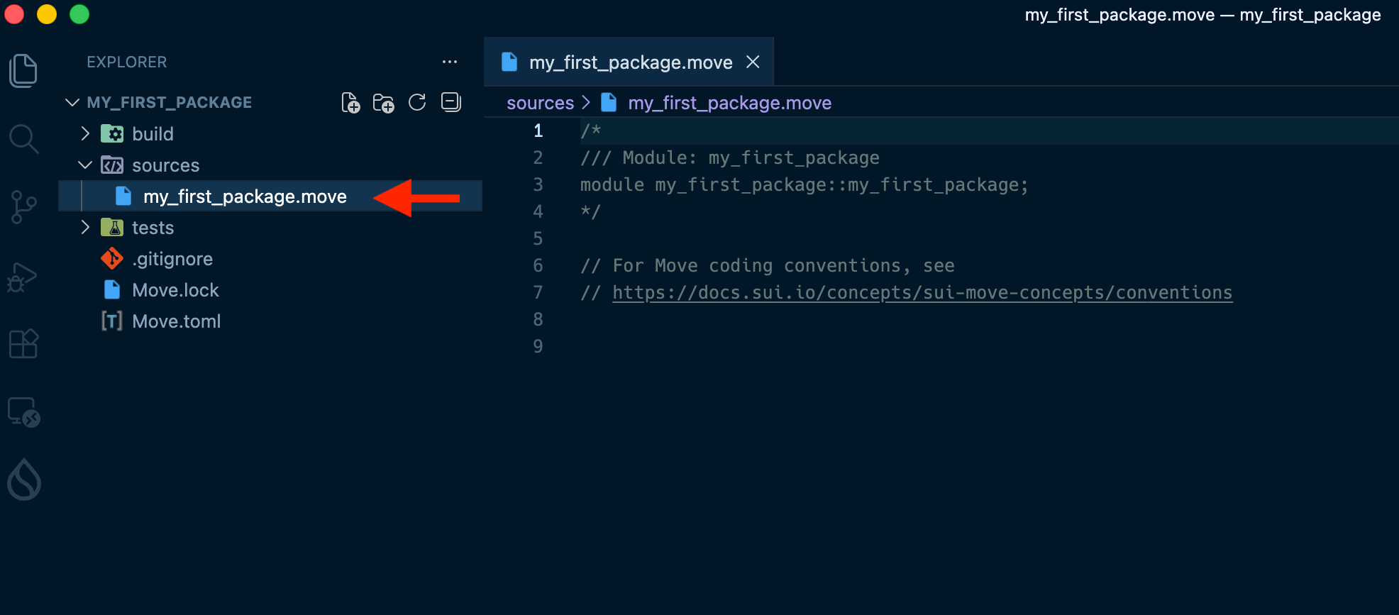 VSCodeでファイルを開いた状態
